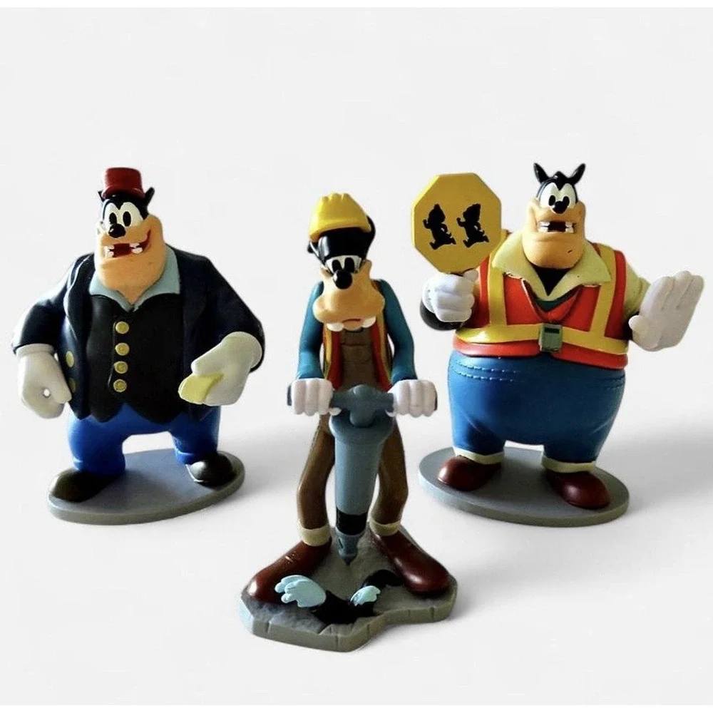 Disney Mickey Mouse Clubhouse Mickey + Gang PVC Figurine/Cake Topper Lot of 9